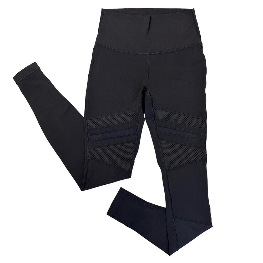 Lululemon Black Athletic Pants Womens Small Activewear Exercise Workout Gym Yoga